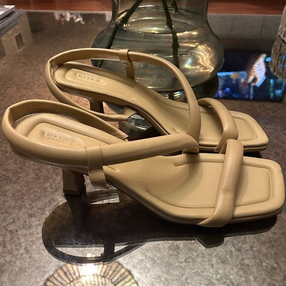 Vince Coline Kitten Heel Sandals - Picture 5 of 6